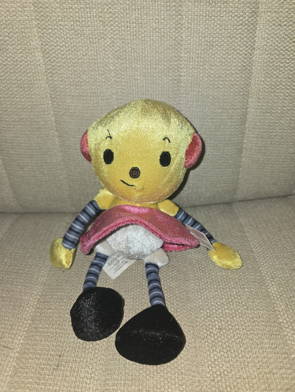 Rare Vintage Disney Store Rolie Polie Olie Zowie Bean Bag 8” Plush